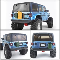 YEAHRUN RC Car Simulated Decorations Tool Accessories for TRX-4 TRX6 Axial SCX10 90046 AXI03007 Redcat MST 1:10 RC Crawler Car