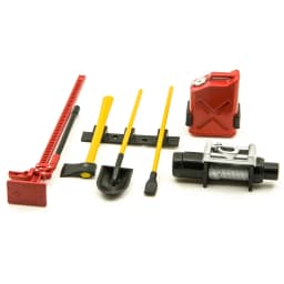 YEAHRUN RC Car Simulated Decorations Tool Accessories for TRX-4 TRX6 Axial SCX10 90046 AXI03007 Redcat MST 1:10 RC Crawler Car