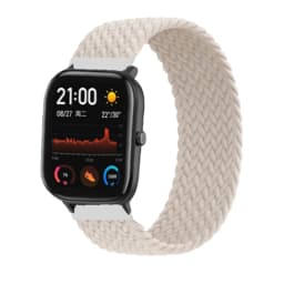 20mm 22mm Watch Straps For Amazfit GTS/4/3/2/2e/GTS2 Mini/GTR 4/3 pro/GTR2/2e/2 Braided solo loop Bracelet Amazfit bip 6 5 band