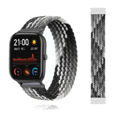 20mm 22mm Watch Straps For Amazfit GTS/4/3/2/2e/GTS2 Mini/GTR 4/3 pro/GTR2/2e/2 Braided solo loop Bracelet Amazfit bip 6 5 band