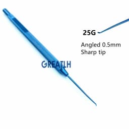 Ophthalmic Goniotomy knife Blades Titanium Angled 23G 25G eye tools