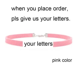 DIY Personalized Rhinestone Letter Custom Name Necklace Black Velvet Leather Choker Collar Neck Jewelry Friends Family Gifts