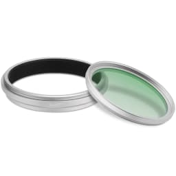 Haoge Lens Filter Adapter Ring for Fujifilm Fuji X100VI X100V Camera Fit 49mm UV CPL ND Filter Lens Cap Replace AR-X100 Black