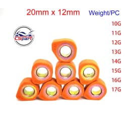20x12 11G ~17G Variator Roller Polydon Weight Slider 250 300 400 YP250 Majesty APRILIA MBK Linhai J300 Scooter ATV Buggy