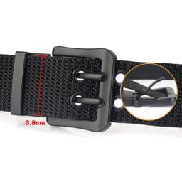 MEDYLA Fashion Classic Canvas Belt Men Metal Double Pin Buckle Casual Strap Belt for Men High Quality Strap MN3008