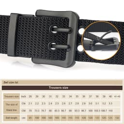 MEDYLA Fashion Classic Canvas Belt Men Metal Double Pin Buckle Casual Strap Belt for Men High Quality Strap MN3008