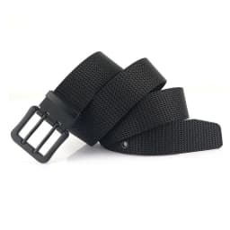 MEDYLA Fashion Classic Canvas Belt Men Metal Double Pin Buckle Casual Strap Belt for Men High Quality Strap MN3008