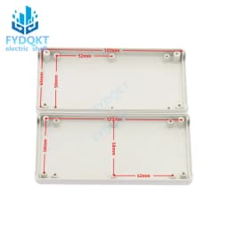 1pcs Plastic Cover Project Electronic Instrument Case Box without screws 134x70x25mm Wire Junction Boxes