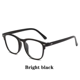 Square Finished Myopia Glasses Women Men Nearsighted Eyewear Anti Blue Light Glasses with Diopters Minus -1.0 -1.5 -2.5 -6.0