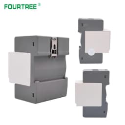 AC SPD Surge Protection 2P 4P 10〜20KA 20〜40KA 30KA〜60KA House Lightning Protector Low-Voltage Arrester Device Laser Printing