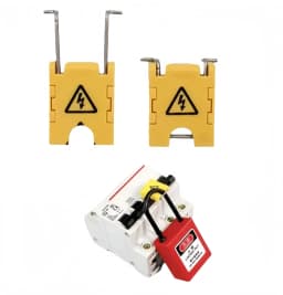 10pcs/lot Multi Pole MCB Lockout Master Lockout 1P 2P 3P 4P Breaker Lockout ABB Lockout