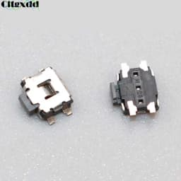 10PCS 2*4*3.5 3*6*3.5 Tactile Tact Push Button Micro Switch For Samsung S2 S3 S4 Note3 I8190 I8160 Nokia Lenovo HTC Xiaomi Moto