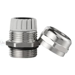 1piece Nickel Brass Metal IP68 Waterproof Cable Glands Connector Wire Glands For 3-44mm Cable High Quality M PG Cable Glands