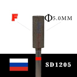 RolinStar 15 TYPE Diamond Barrel shape Milling Cutters Manicure Nail Drill bit Apparatus for foot Pedicure