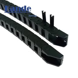 Cable Drag 5x5 7x7 10x10 10x15 10x20 10x30 L1000mm Chain Wire Carrier with End Connectors for CNC 3D Printer Engraving Voron
