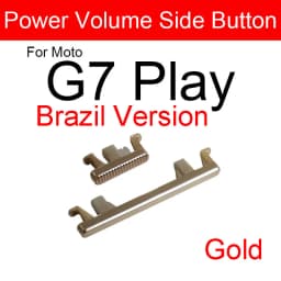 Set Side Power Key + Volume Button For Motorola Moto G8 G7 G6 Plus Play G7 Power G8 Power Lite Buttton Key Replacement Parts