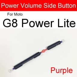 Set Side Power Key + Volume Button For Motorola Moto G8 G7 G6 Plus Play G7 Power G8 Power Lite Buttton Key Replacement Parts