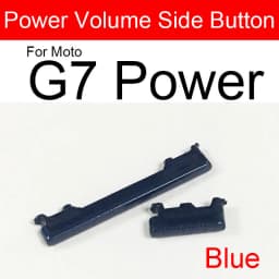 Set Side Power Key + Volume Button For Motorola Moto G8 G7 G6 Plus Play G7 Power G8 Power Lite Buttton Key Replacement Parts
