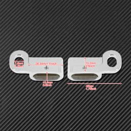 2X Motorcycle LED Turn Signal Indicator Light Black/Chrome For Harley Touring Road Street Glide FLHR 2014-2023 Softail 2016-2017