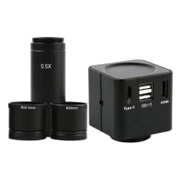 4K 2K 48MP 1080P 55MP HDMI USB Electronic Eyepiece Video Microscope Camera Mounting Size 23.2mm With Ring Adapters 30mm 30.5mm