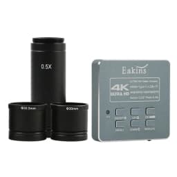 4K 2K 48MP 1080P 55MP HDMI USB Electronic Eyepiece Video Microscope Camera Mounting Size 23.2mm With Ring Adapters 30mm 30.5mm