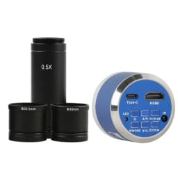 4K 2K 48MP 1080P 55MP HDMI USB Electronic Eyepiece Video Microscope Camera Mounting Size 23.2mm With Ring Adapters 30mm 30.5mm