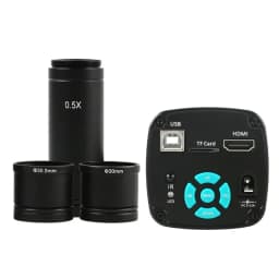 4K 2K 48MP 1080P 55MP HDMI USB Electronic Eyepiece Video Microscope Camera Mounting Size 23.2mm With Ring Adapters 30mm 30.5mm