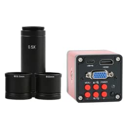 4K 2K 48MP 1080P 55MP HDMI USB Electronic Eyepiece Video Microscope Camera Mounting Size 23.2mm With Ring Adapters 30mm 30.5mm