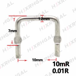 10PCS Constantan resistance/ ibuw sampling resistor 0.001R ~ 0.1R pitch 10mm 12.5mm 15mm 20mm /1mR ~ 100mR 10mR 5mR 0.005R 0.02R
