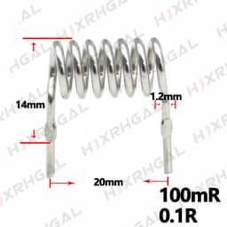 10PCS Constantan resistance/ ibuw sampling resistor 0.001R ~ 0.1R pitch 10mm 12.5mm 15mm 20mm /1mR ~ 100mR 10mR 5mR 0.005R 0.02R