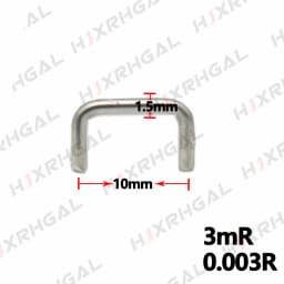 10PCS Constantan resistance/ ibuw sampling resistor 0.001R ~ 0.1R pitch 10mm 12.5mm 15mm 20mm /1mR ~ 100mR 10mR 5mR 0.005R 0.02R