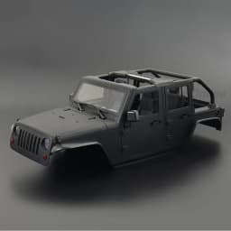 RC Car Wrangler Rubicon Convertible Hard Body Kit 313mm Wheelbase for 1/10 RC Crawler Axial SCX10 TRX4 Redcat GEN8