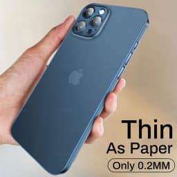 Colorful 0.3mm Ultra Thin Matte Case For iPhone 17 Air 16 15 14 13 12 mini 11 Pro X XS Max XR Translucent Hard Phone Cover