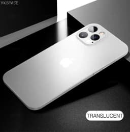 Colorful 0.3mm Ultra Thin Matte Case For iPhone 17 Air 16 15 14 13 12 mini 11 Pro X XS Max XR Translucent Hard Phone Cover