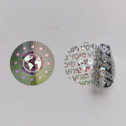 Original Holographic Stickers, Tamper Proof Security Label,Void Transparent Warranty Sticker, Customized Logo,20x20mm 2000pcs