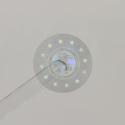 Original Holographic Stickers, Tamper Proof Security Label,Void Transparent Warranty Sticker, Customized Logo,20x20mm 2000pcs