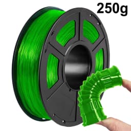 Elastic Flexible TPU Blue 3D Printer Filament 1.75mm 500g 250g Transparent Red, Black Rubber Material Roll Flex for 3D Printing