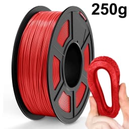 Elastic Flexible TPU Blue 3D Printer Filament 1.75mm 500g 250g Transparent Red, Black Rubber Material Roll Flex for 3D Printing