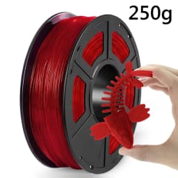 Elastic Flexible TPU Blue 3D Printer Filament 1.75mm 500g 250g Transparent Red, Black Rubber Material Roll Flex for 3D Printing