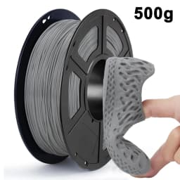 Elastic Flexible TPU Blue 3D Printer Filament 1.75mm 500g 250g Transparent Red, Black Rubber Material Roll Flex for 3D Printing