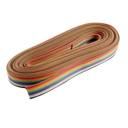 5 Meters 10-Pin Rainbows Color Flat Cable IDC Wire Rainbows Cable Connector Wire Ribbon Extension Cable