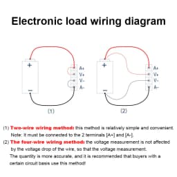 DL24 4-WIRE Battery Capacity Tester Electronic Load Power Tester Discharge Meter 150W 200V 25A
