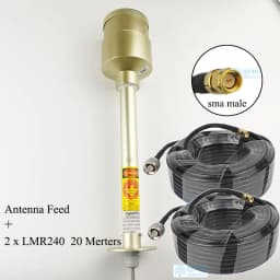 Ultra External Antenna for Outdoor, Mimo Feeder, Long Distance, STC Zain Mobily, 2x30dBi, 5G, 4G Saudi Arabia