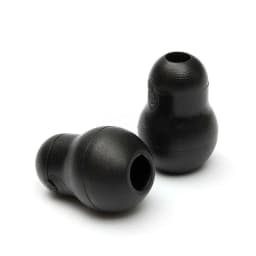 10PCS/Lot Soft Silicone Black Gray Soft Ear Tips Replacement Earplug Earpieces Earbuds For Littmann Stethoscope