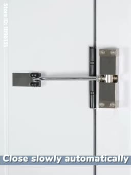 KAK Stainless Steel Automatic Spring Door Closer Door Closing Device Can Adjust The Door Closing Device Furniture Door Hardware