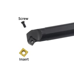 SSSCR/L Lathe Turning Tools S12M-SSSCR09 S25S-SSSCR09 CNC Internal Tool Holder Metal Boring Bar for SCMT/SCGT09 Carbide Inserts