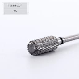 HYTOOS Barrel Nail Drill Bits 3/32 Carbide Burr Dust Proof Bit Milling Cutter For Manicure Electric Drill Nails Accessorie Tool