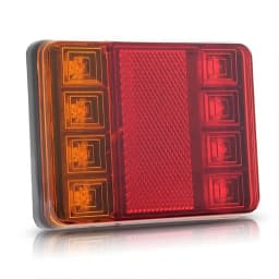 Hot sale Car Truck LED Rear 12V Lights Rear Lamps Waterproof TailightTail Light Warning Parts for Trailer Caravans DC
