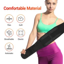 Waist Protector 20pcs Tourmaline Self Heating Magnetic Waist Support Waist Belt Abdomen Belt Lumbar Spine Warm Fever Band
