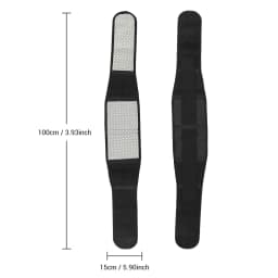 Waist Protector 20pcs Tourmaline Self Heating Magnetic Waist Support Waist Belt Abdomen Belt Lumbar Spine Warm Fever Band